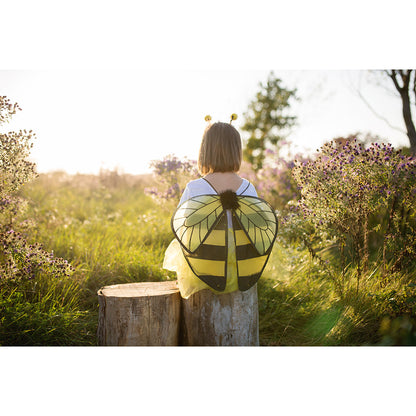 Great Pretenders utkledning, Glitter humlebi sett  - str. 4-6 år