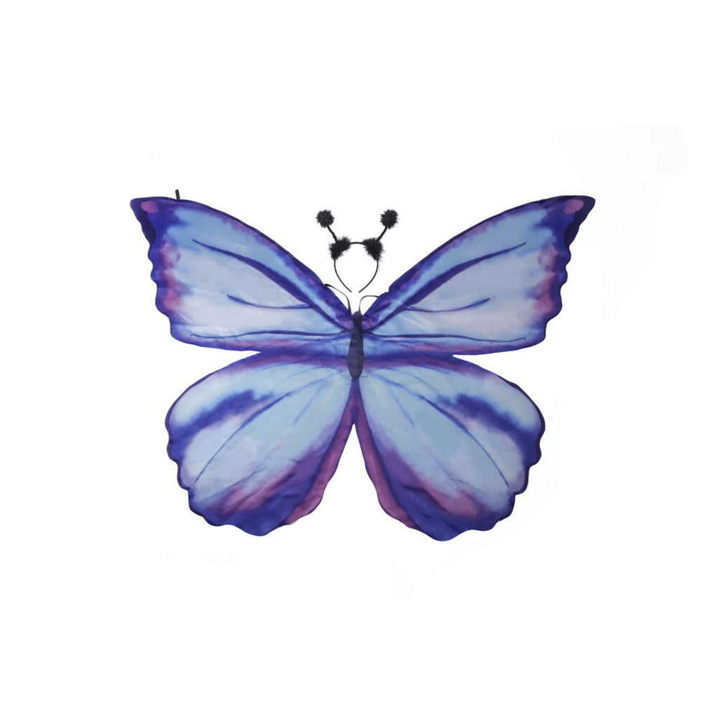 Great Pretenders kostyme, sommerfuglvinger og hårbøyle, Mystical - 4-6 år