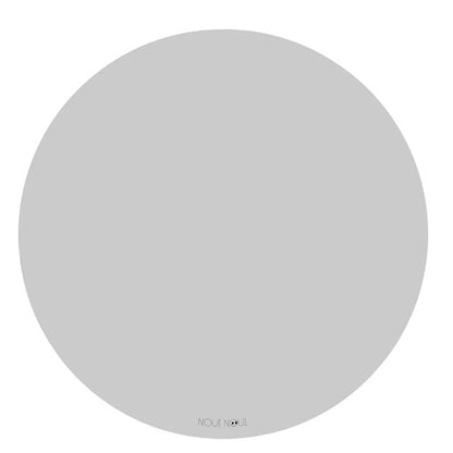 Noui Noui Floor mat, stoleunderlag, rundt - Grey Powder