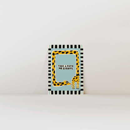 Nephthys Illustrated plakat, Take af Path Mr Giraffe - A4