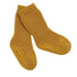 GoBabyGo skridsikre strømper m. gummidutter, mustard