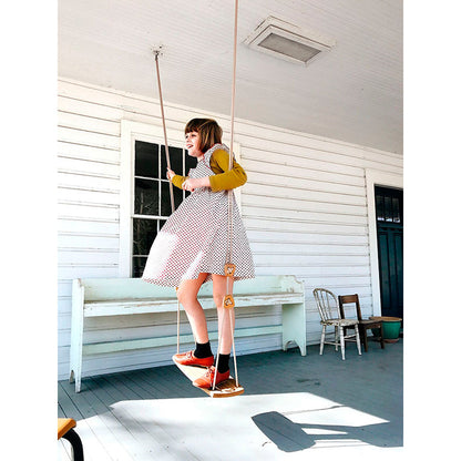 Lillagunga gynge, Classic oak – Beige