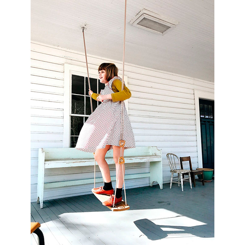 Lillagunga huske, Classic oak - Black