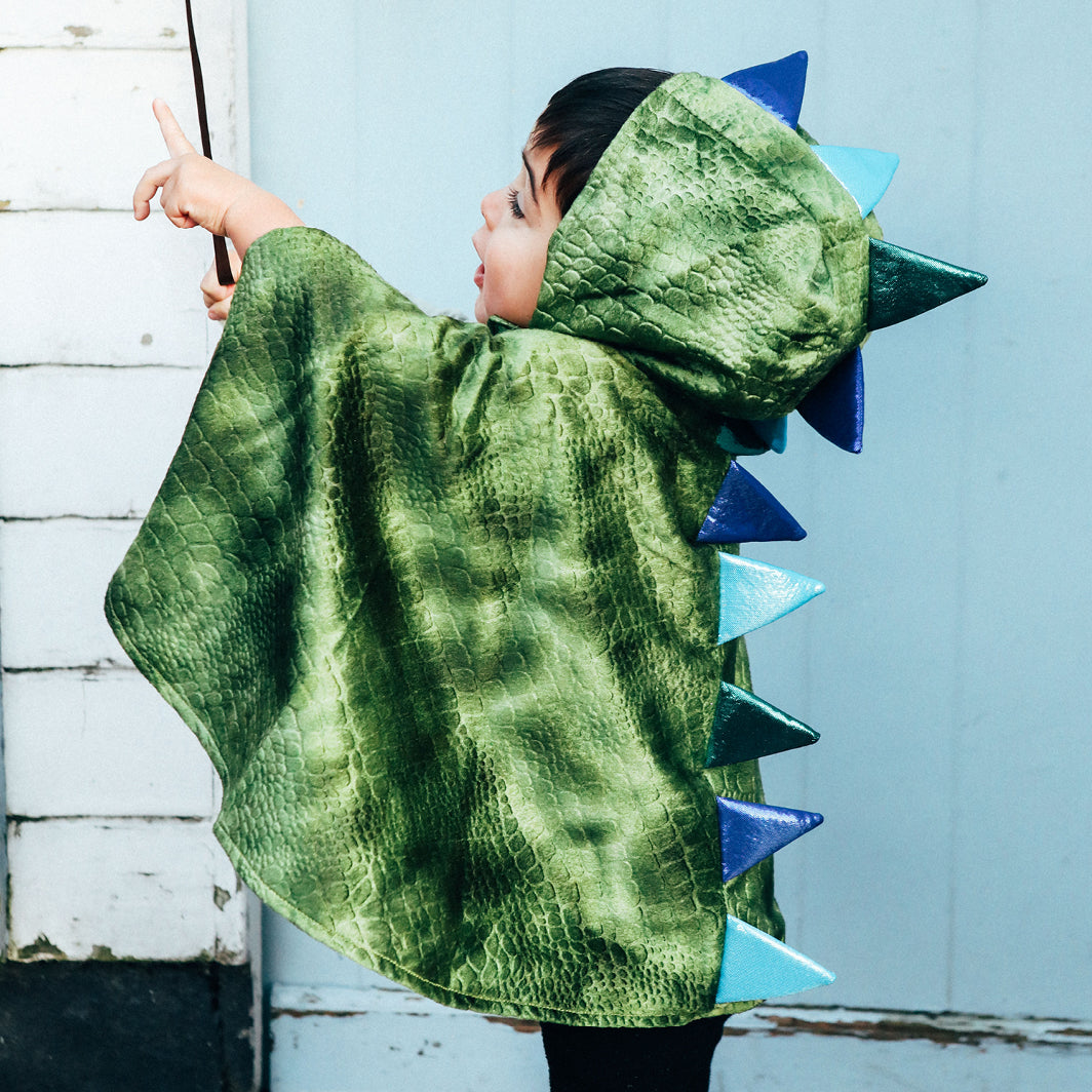 Great Pretenders dyrekostyme til de minste, Dragekappe - str. 1-3 år