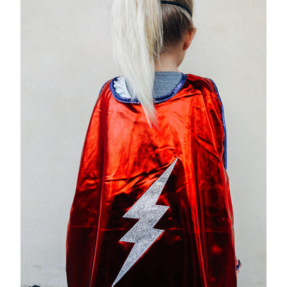 Great Pretenders utkledningstøy, Superhelt m. maske  - str. 4-6 år