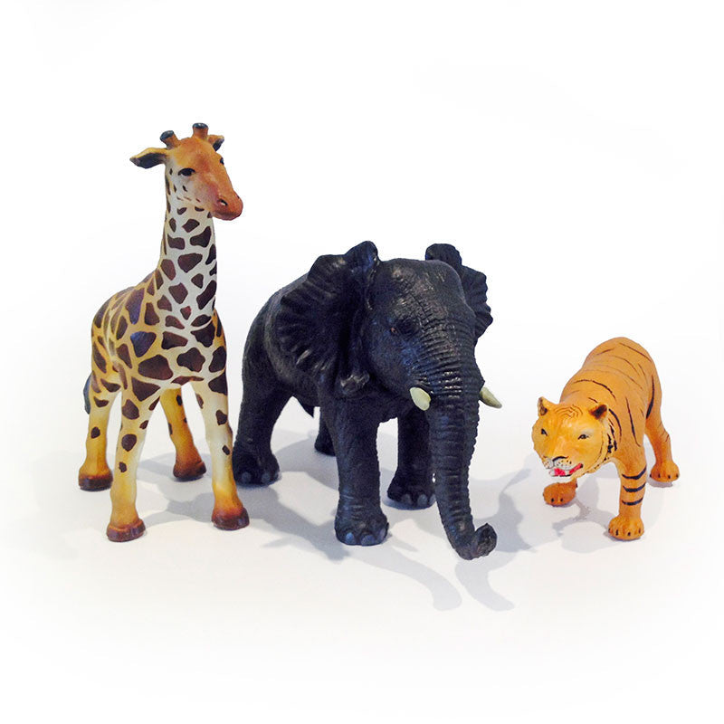 Green Rubber Toys dyr i nett, Jungle