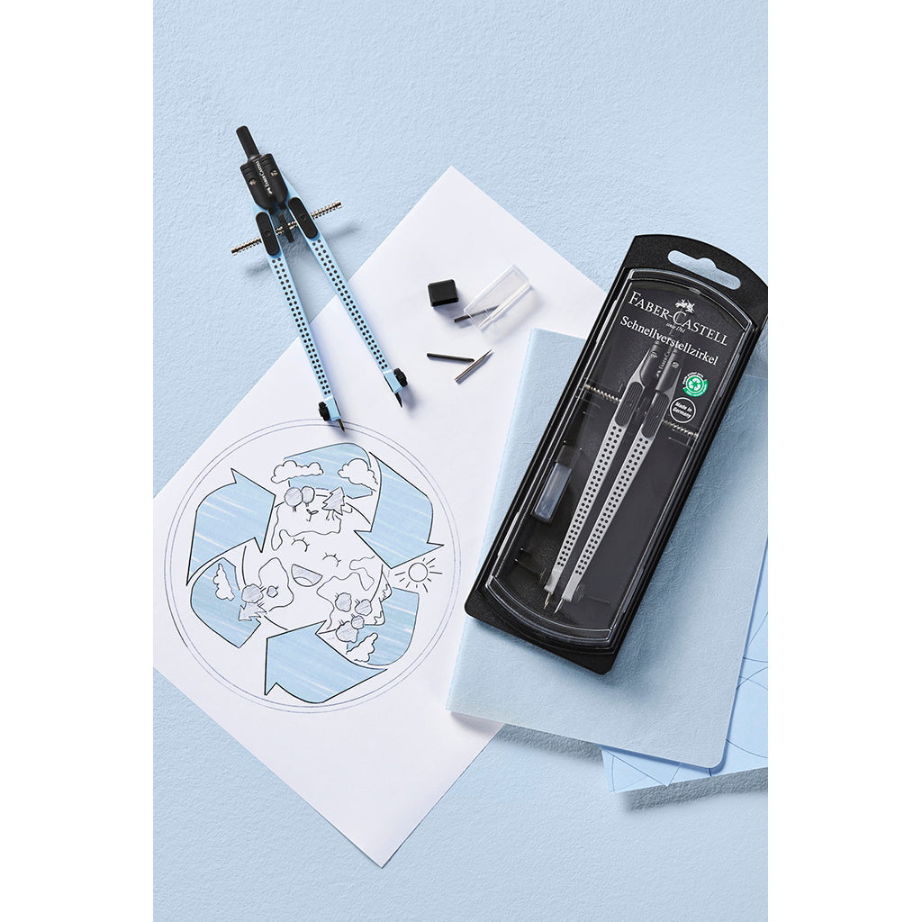 Faber-Castell, Grib passersett - Sky blue