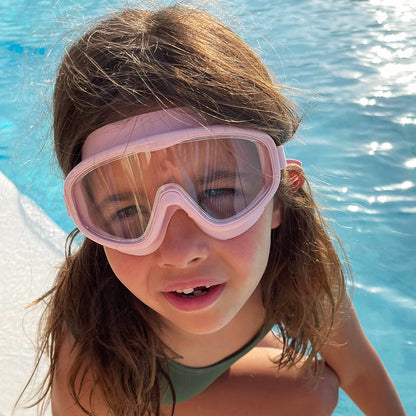 Petites Pommes svømmebriller, 3-8 år - Cannes blue