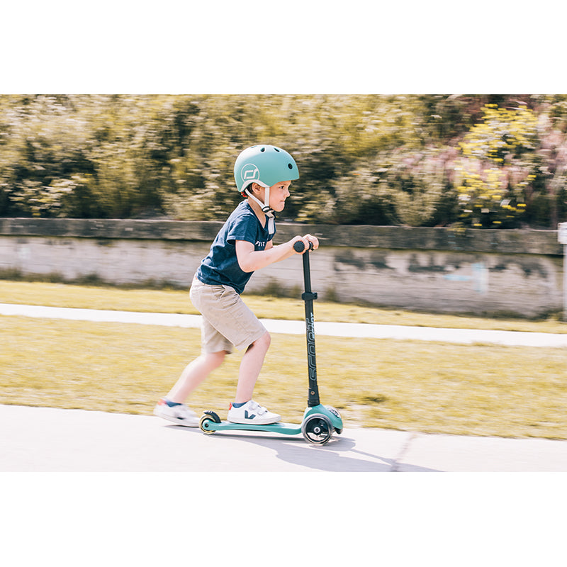 Scoot and Ride Highway Kick 3, sparkesykkel - LED Forest