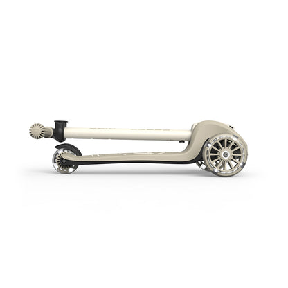 Scoot and Ride Highway Kick 3S, sparkesykkel - LED Ash