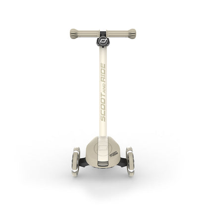 Scoot and Ride Highway Kick 3S, sparkesykkel - LED Ash