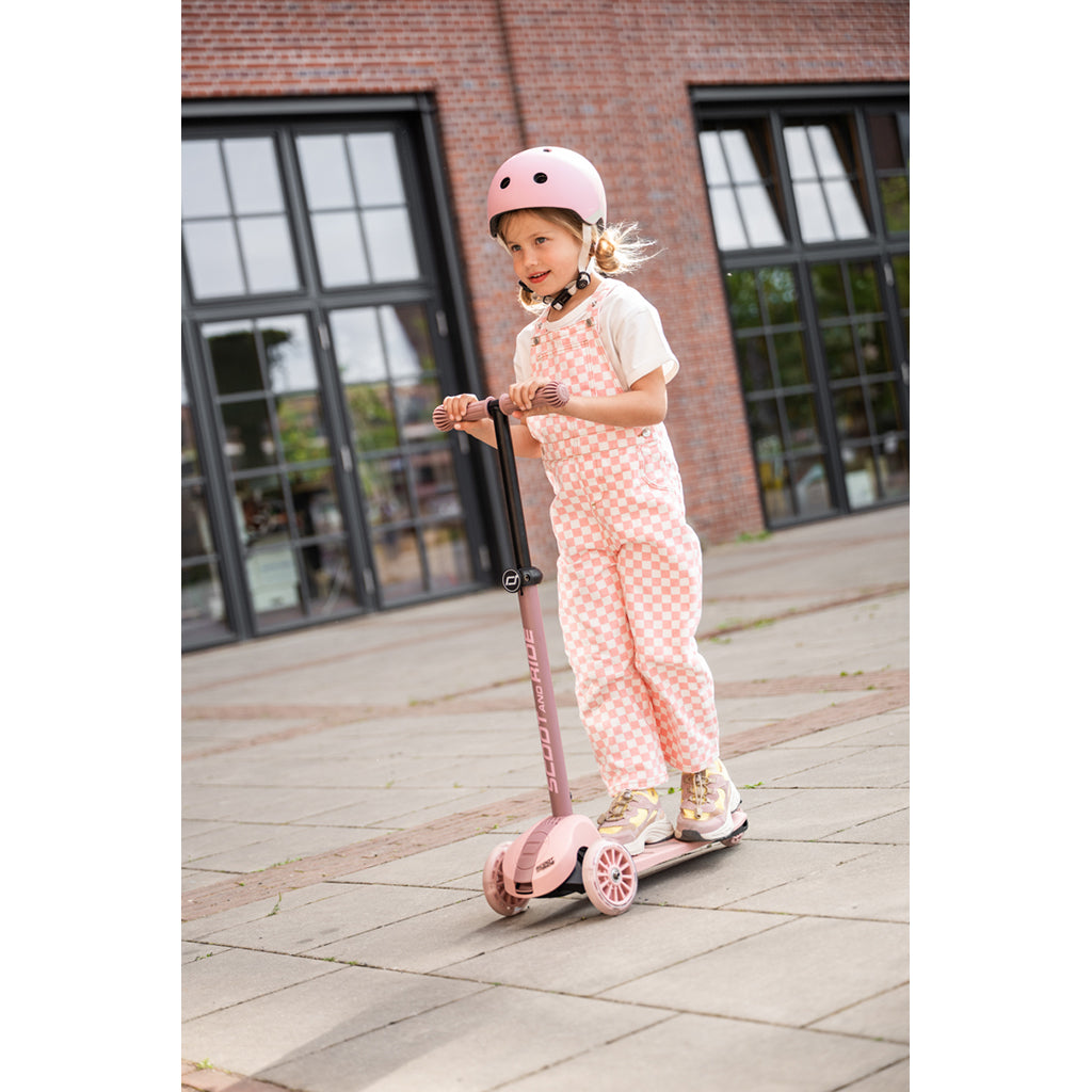Scoot and Ride Highway Kick 3S, sparkesykkel - LED Rose