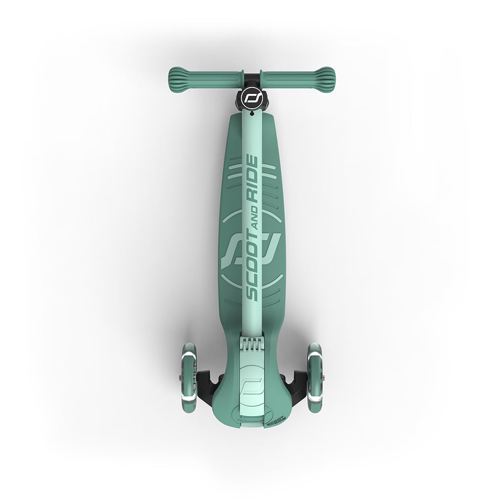 Scoot and Ride Highway Kick 3S, sparkesykkel - LED Forest