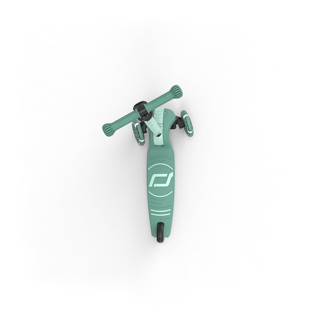 Scoot and Ride Highway Kick 3S, sparkesykkel - LED Forest