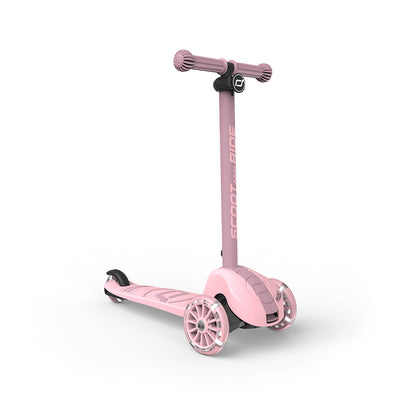 Scoot and Ride Highway Kick 3S, sparkesykkel - LED Rose