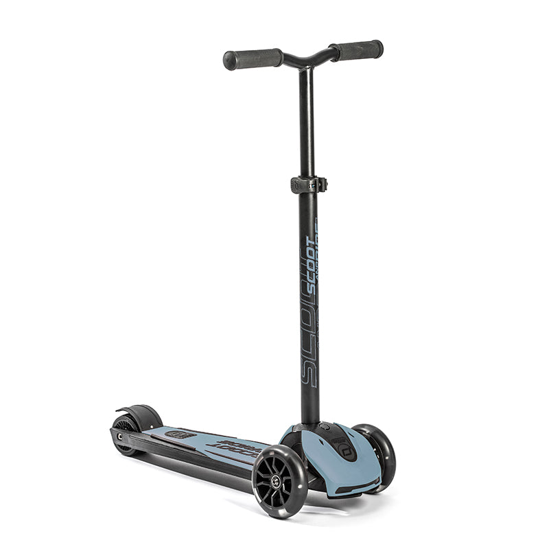 Scoot and Ride Highway Kick 5, løbehjul - LED Steel
