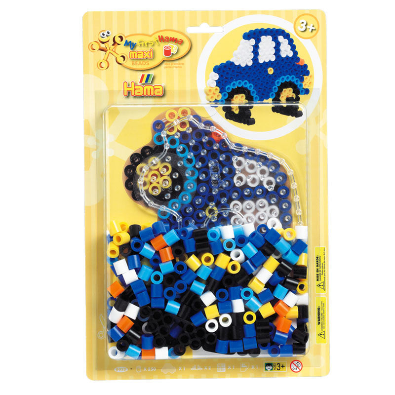 Hama perlebrettsett, Maxi - bil + 250 perler