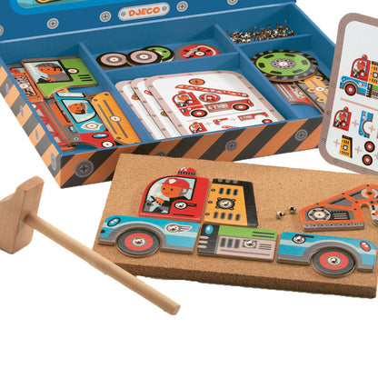 Hammermosaikk, biler