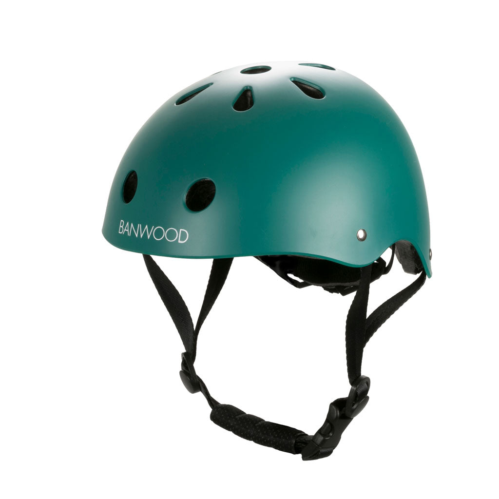 Banwood sykkelhjelm, matt mørkegrønn