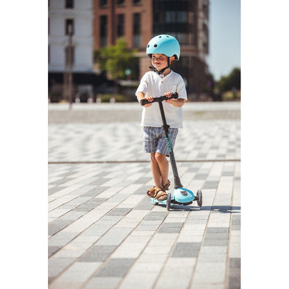 Scoot and Ride Highway Kick 3, sparkesykkel - LED Blueberry