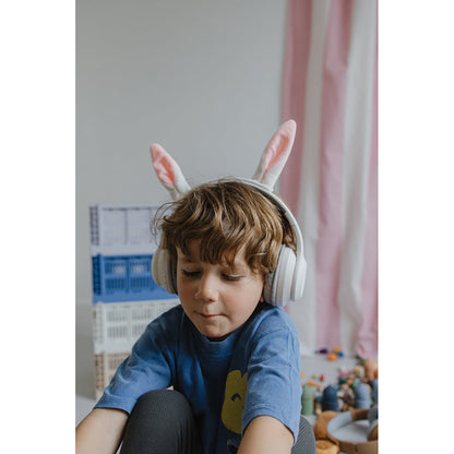 Kidyears Bluetooth-hodetelefoner med magnetiske dyreører – Rabbit