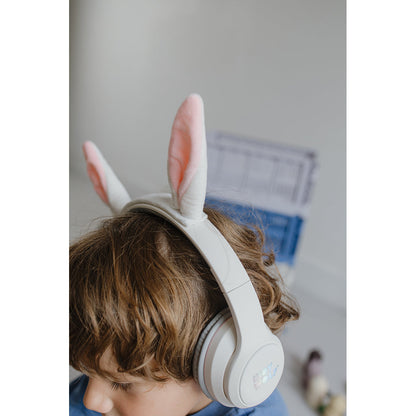 Kidyears Bluetooth-hodetelefoner med magnetiske dyreører – Rabbit