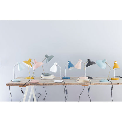 Leitmotiv Hood bordlampe i metall, Iron jungle green