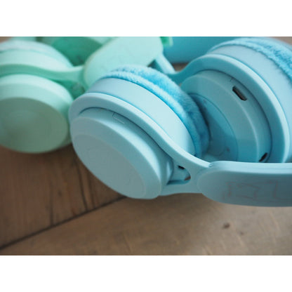 Lalarma trådløse hodetelefoner m. max 85 DB, Blue pastell
