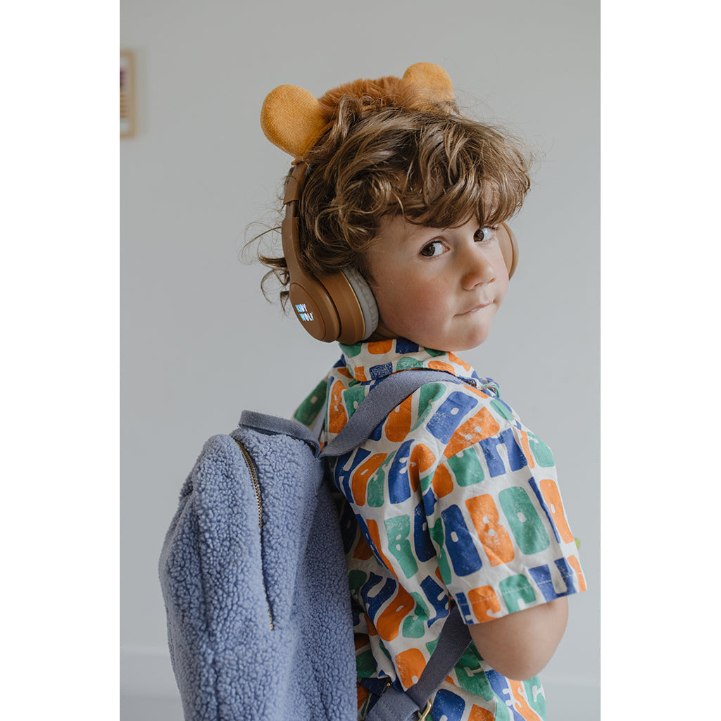 Kidyears - Bluetooth hodetelefoner med magnetiske dyreører - Lion