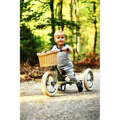 Trybike flettet sykkelkurv