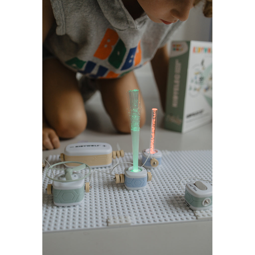 KIDYELEC-EXPERT – Mitt første elektrisitetssett – 18 deler