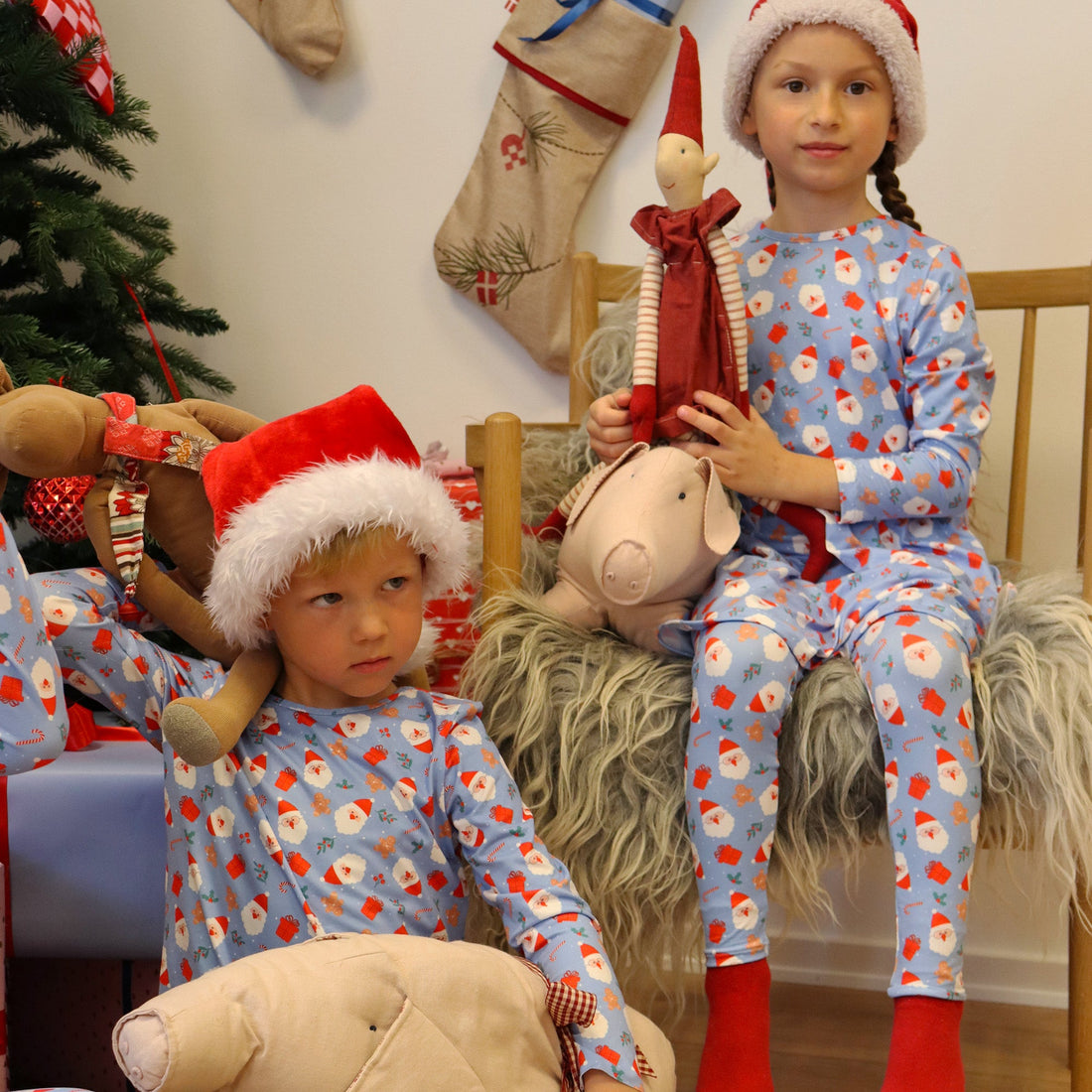 Liberté Ami, Alma Leggings (Kids) - Santa Skyblue