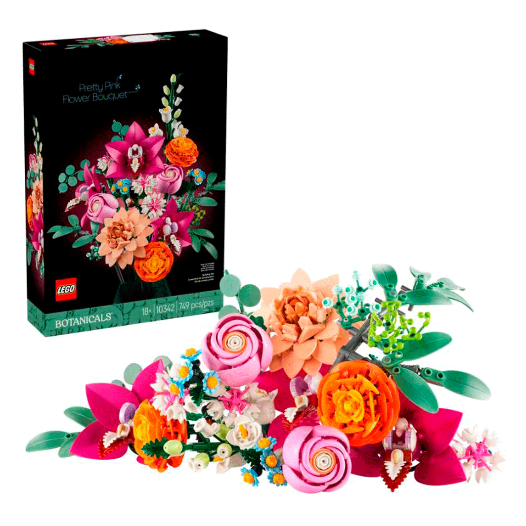 LEGO® Botanicals, Vakker rosa blomsterbukett