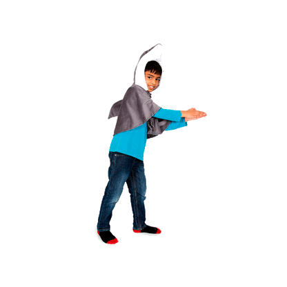 Pretend to bee kostyme, dyrekostyme, hai - Str. 3-7 år