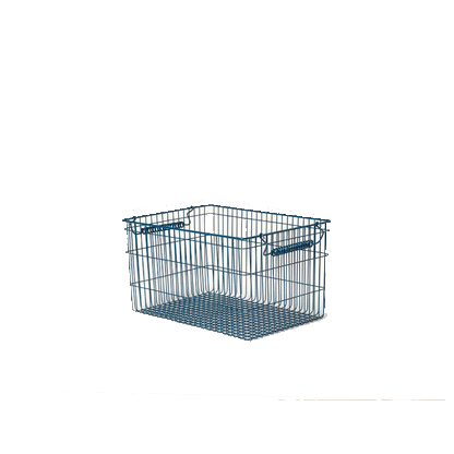Ferm Living trådkurv Cala Stackable Baskets Dark Blue