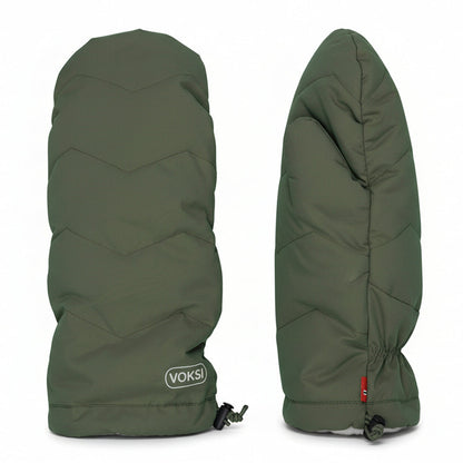 Voksi® Barnevognshandsker, Thyme Green LightGrey