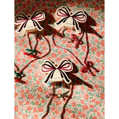 Konges Sløjd Smykkesett, Perlehalskjede og armbånd - Mellow Rose/ Rio red