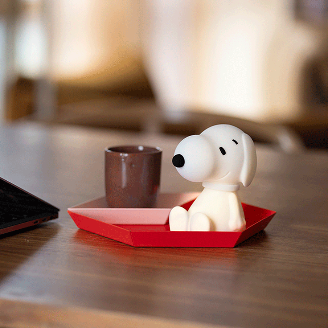 Mr Maria Snoopy barnelampe, bundle of light, 11 cm