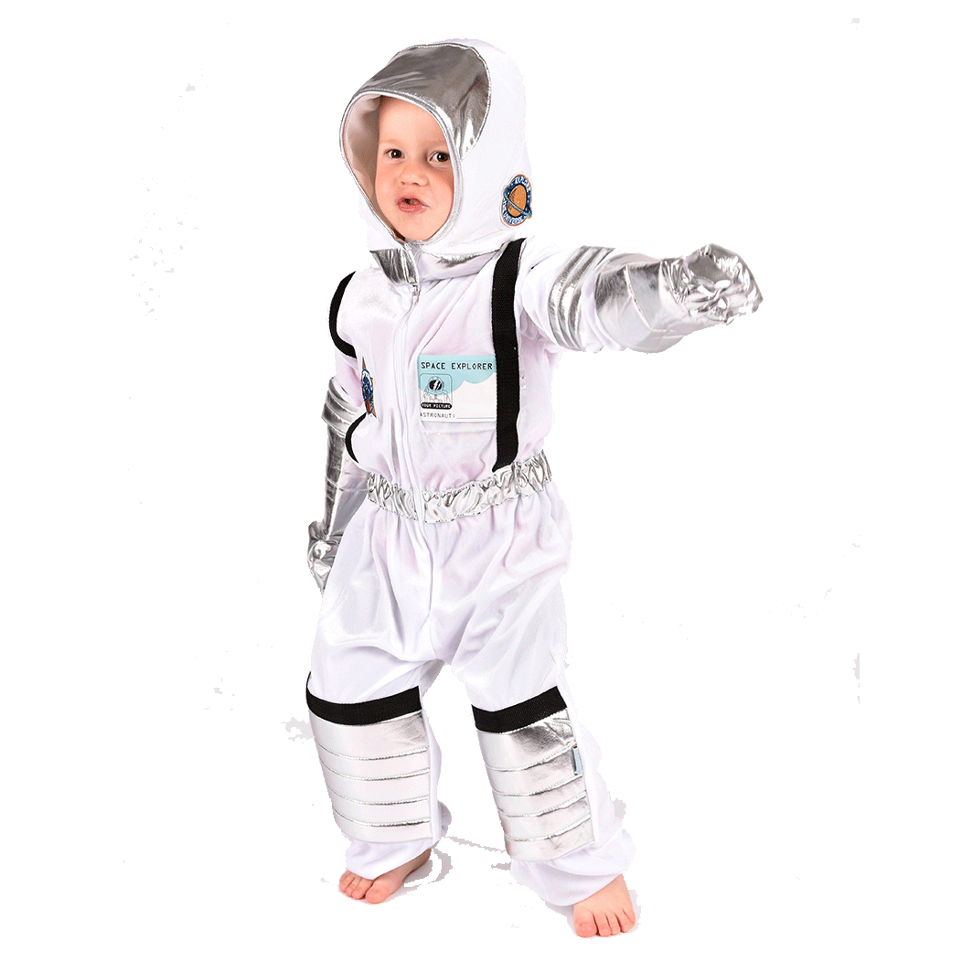 Den Goda Fen kostyme, Astronautdrakt - str. 4-6 år