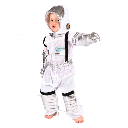 Den Goda Fen kostyme, Astronautdrakt - str. 4-6 år