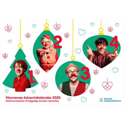 Til-og-fra-kort med lotteri, 6 stk. – Støtt Danske Hospitalsklovne