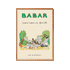 Piquenique En Famille Babar plakat af Jean de Brunhoff