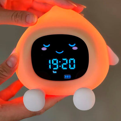 Lumulu søvntrener, nattlampe med natt- og dagindikasjon - Beige