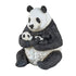 Papo siddende panda med unge figur