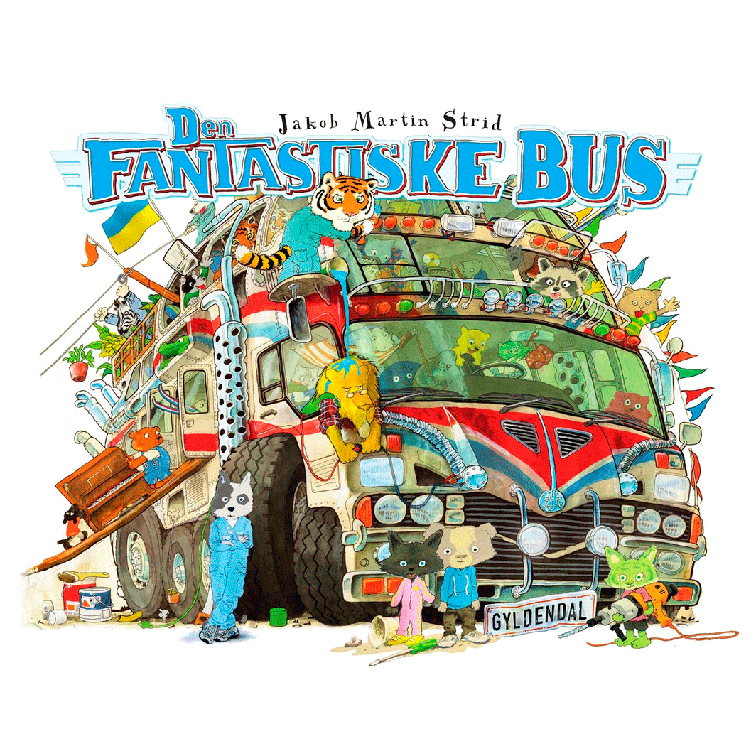 Den fantastiske bus - OBS TEKSTEN ER PÅ DANSK