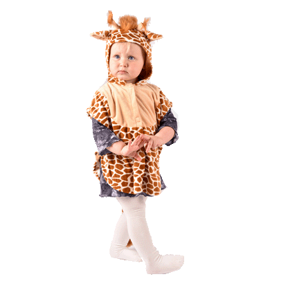 Den goda Fen dyrekostyme, Giraf kappe – str. 1-4 år