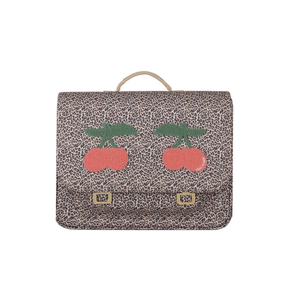 Jeune Premier IT veske midi, Leopard Cherry - Fra 6-8 år FORUTBESTILLING