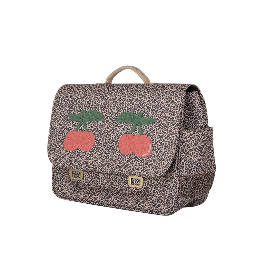 Jeune Premier IT veske midi, Leopard Cherry - Fra 6-8 år FORUTBESTILLING