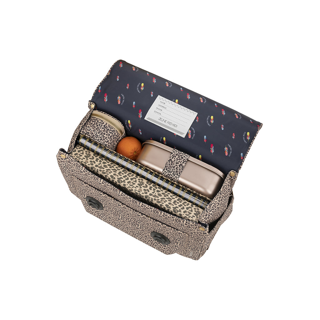 Jeune Premier IT veske midi, Leopard Cherry - Fra 6-8 år FORUTBESTILLING