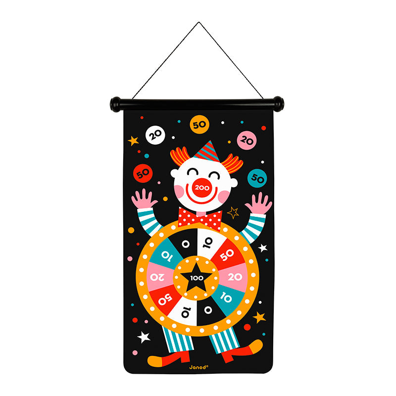 Janod magnetisk dartspil, Circus